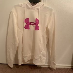 White Under Armour Hoodie